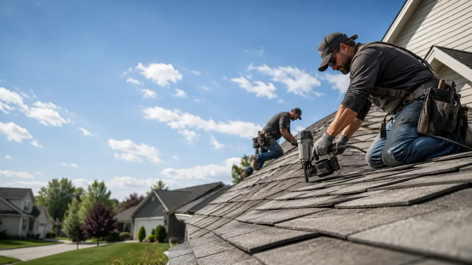 Storm Damage Roof Repair in Ivanhoe, CA near me